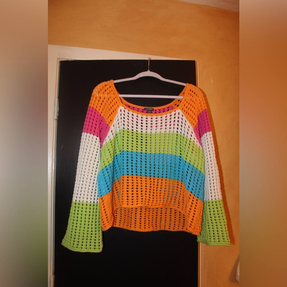 Target wild fable crochet top!